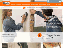 Tablet Screenshot of boels-mietservice.de